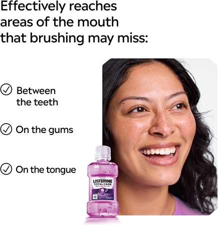 Listerine Total Care Teeth Protection Complex Protection Mouthwash 6-in-1