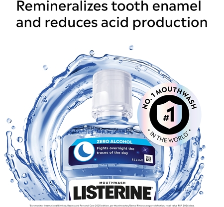 Listerine Advanced Nightly Reset Remineralising Mouthwash