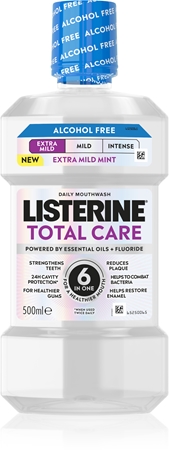Listerine Total Care Extra Mild Mundspülung ohne Alkohol