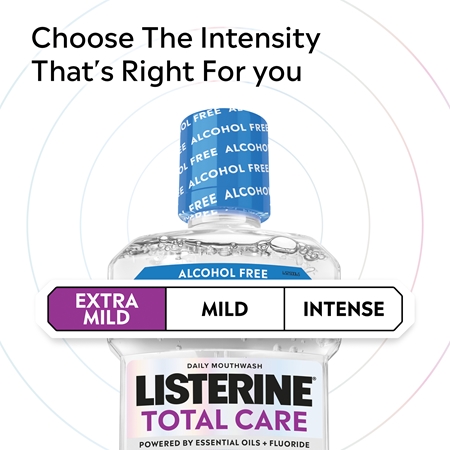 Listerine Total Care Extra Mild Mundspülung ohne Alkohol