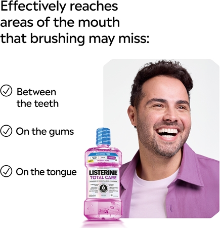 Listerine Total Care Intense Mundspülung ohne Alkohol