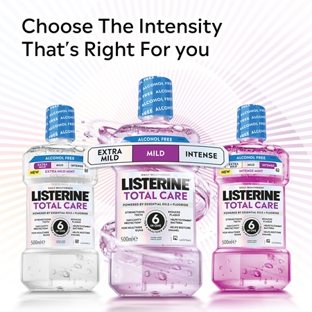 Listerine Total Care Intense Mundspülung ohne Alkohol