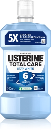 Listerine Stay White Mouthwash with whitening effect