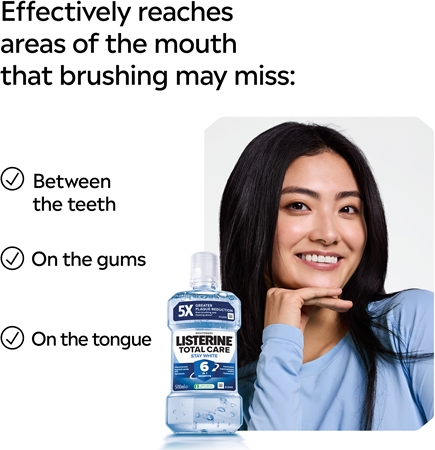 Listerine Stay White Mouthwash with whitening effect