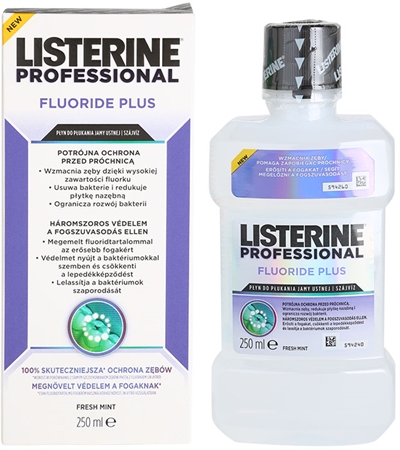 Listerine Professional Fluoride Plus Mundwasser gegen Karies