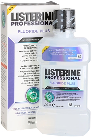 Listerine Professional Fluoride Plus Mundwasser gegen Karies