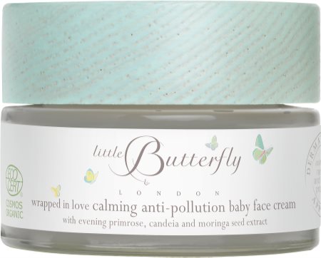 Little Butterfly Wrapped in Love creme facial apaziguador para bebés 0+