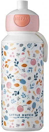 Little Dutch Drinking Bottle Pop-up Spring Flowers gourde enfant avec paille