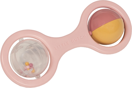 Little Dutch Rattle Pink chrastítko