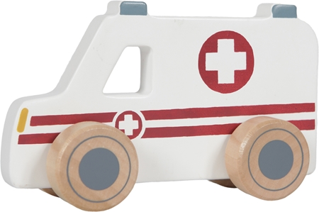 Little Dutch Emergency Vehicles autíčko z dreva