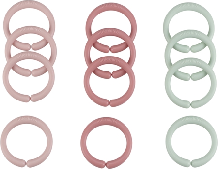 Little Dutch Fairy Garden Little Loops Toy Rings sada kroužků pro děti od narození