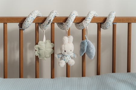 Little Dutch Miffy Fluffy Lucky Leaves Activity Spiral kontrastní závěsná hračka