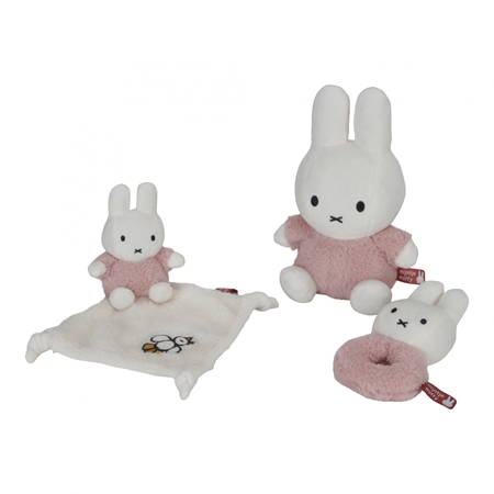 Little Dutch Miffy Fluffy Pink dárková sada pro miminka