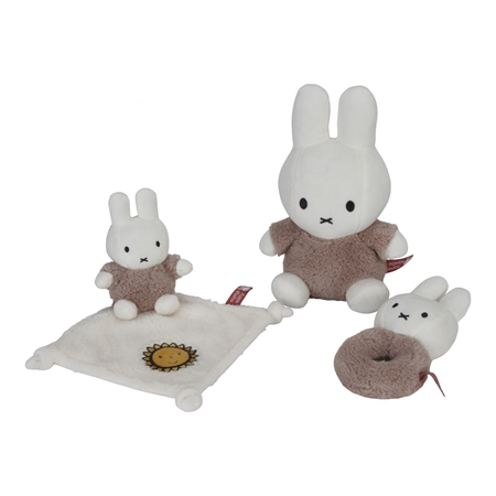 Little Dutch Miffy Fluffy Taupe подарунковий набір для малюків до року