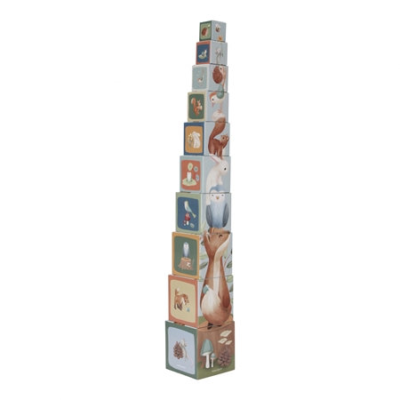 Little Dutch Forest Friends Stacking Blocks kostky pro děti