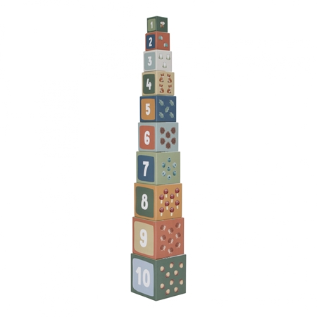 Little Dutch Forest Friends Stacking Blocks kostky pro děti
