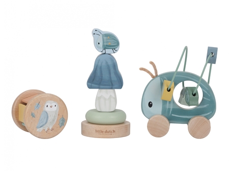 Little Dutch Forest Friends Gift Box Wood confezione regalo per bebè