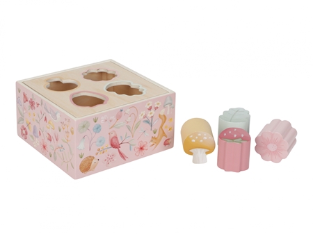 Little Dutch Fairy Garden Shape Sorter attività giocattolo a incastro