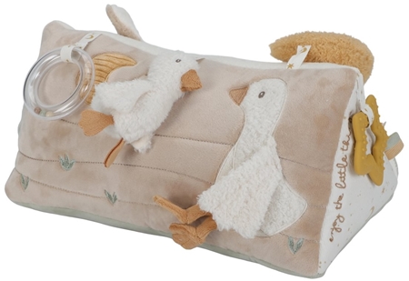 Little Dutch Newborn Naturals Activity Triangel interaktives Kuscheltier für Kinder ab der Geburt