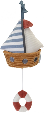 Little Dutch Music Box Toy Sailors Bay kontrastní závěsná hračka s melodií