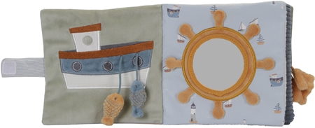 Little Dutch Stroller Booklet Sailors Bay II brinquedo contrastante para pendurar