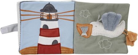 Little Dutch Stroller Booklet Sailors Bay II brinquedo contrastante para pendurar