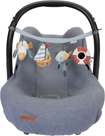 Little Dutch Stroller Toy Chain Sailors Bay kontrastná závesná hračka
