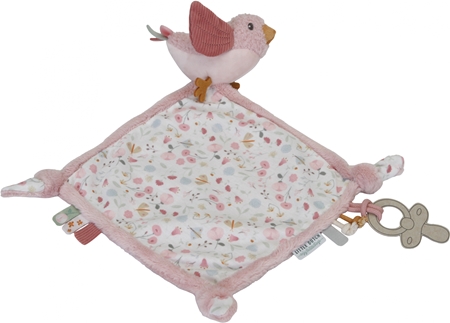 Little Dutch Cuddle Cloth Flowers & Butterflies maznajúca dečka