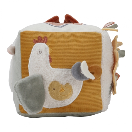 Little Dutch Little Farm Activity Cube aktivity hračka