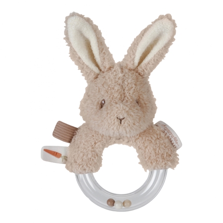 Little Dutch Baby Bunny Ring Rattle zvečka