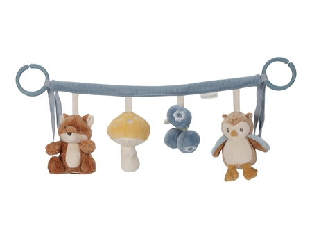 Little Dutch Forest Friends Car Seat Toy контрастна підвісна іграшка
