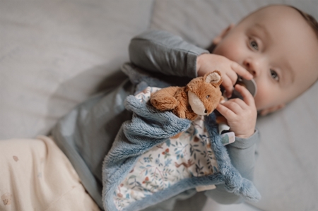 Little Dutch Forest Friends Cuddle Cloth usínáček s klipem