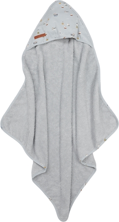 Little Dutch Hooded Towel Sailors Bay osuška s kapucí