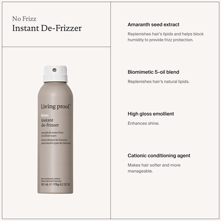 Living Proof No Frizz uhlazující sprej proti krepatění