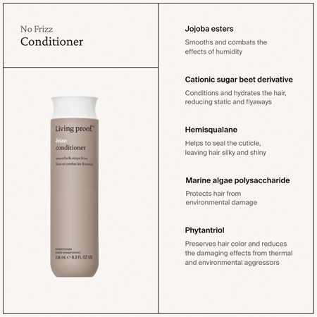 Living Proof No Frizz uhlazující kondicionér proti krepatění