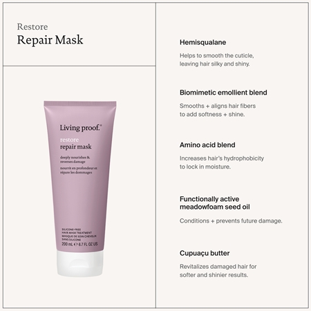 Living Proof Restore Repair Mask hloubkově vyživující maska pro všechny typy vlasů