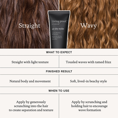 Living Proof Air-Dry Styler crème coiffante anti-frisottis