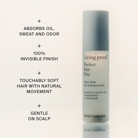 Living Proof Perfect Hair Day Shampoo Mist Sausais šampūns izsmidzināma līdzekļa formā