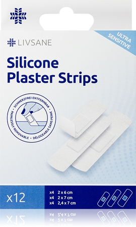 Livsane Silicone Wound Dressings Sizes Pflaster Bei Leichten Verletzungen Notino De