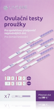 LIVSANE Ovulační testy proužky ovulační test