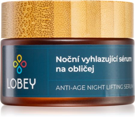 Lobey Skin Care wygładzające serum do twarzy na noc