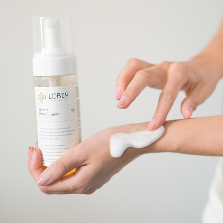 Lobey Body Care Washing Foam for intimate areas