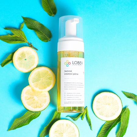 Lobey Body Care Washing Foam for intimate areas