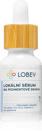 Lobey Skin Care Lokální sérum na pigmentové skvrny pleťové sérum proti pigmentovým skvrnám