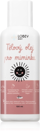 Lobey Baby Care Body Oil testolaj újszülötteknek