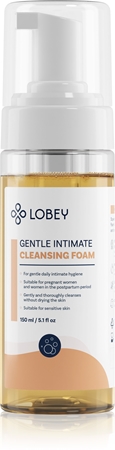 Lobey Body Care Washing Foam for intimate areas