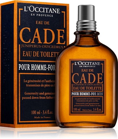 L’Occitane Eau de Cade Pour Homme eau de toilette para homens