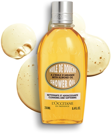 L’Occitane Almond ošetrujúci sprchový olej