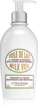 L’Occitane Amande Milk Veil leite corporal hidratante com efeito alisador