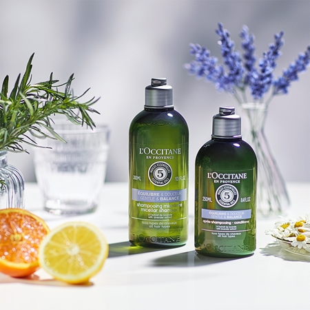 L’Occitane Aromachologie jemný micelární šampon pro všechny typy vlasů